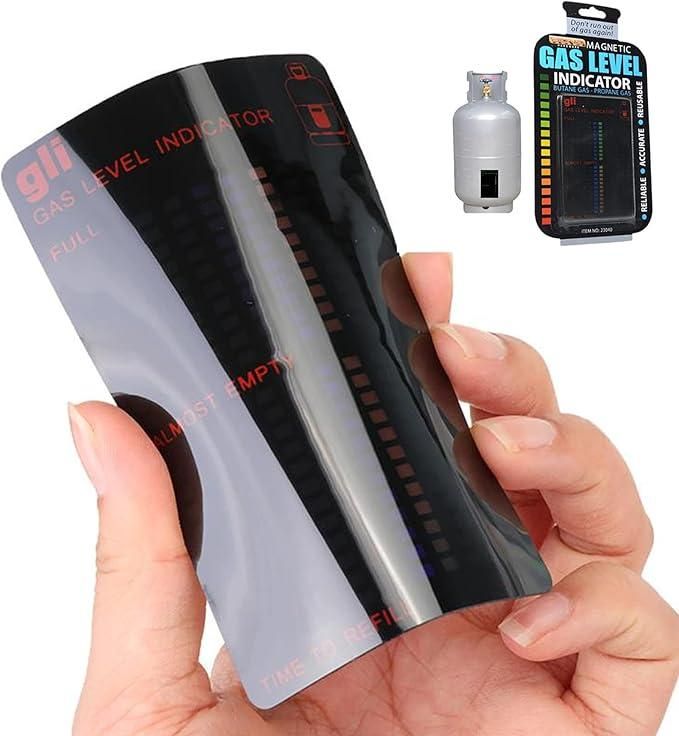 ZooZoo Magnetic Gas Bottle Level Indicator (Pack of 1): Never Run Out of Gas Unexpectedly!