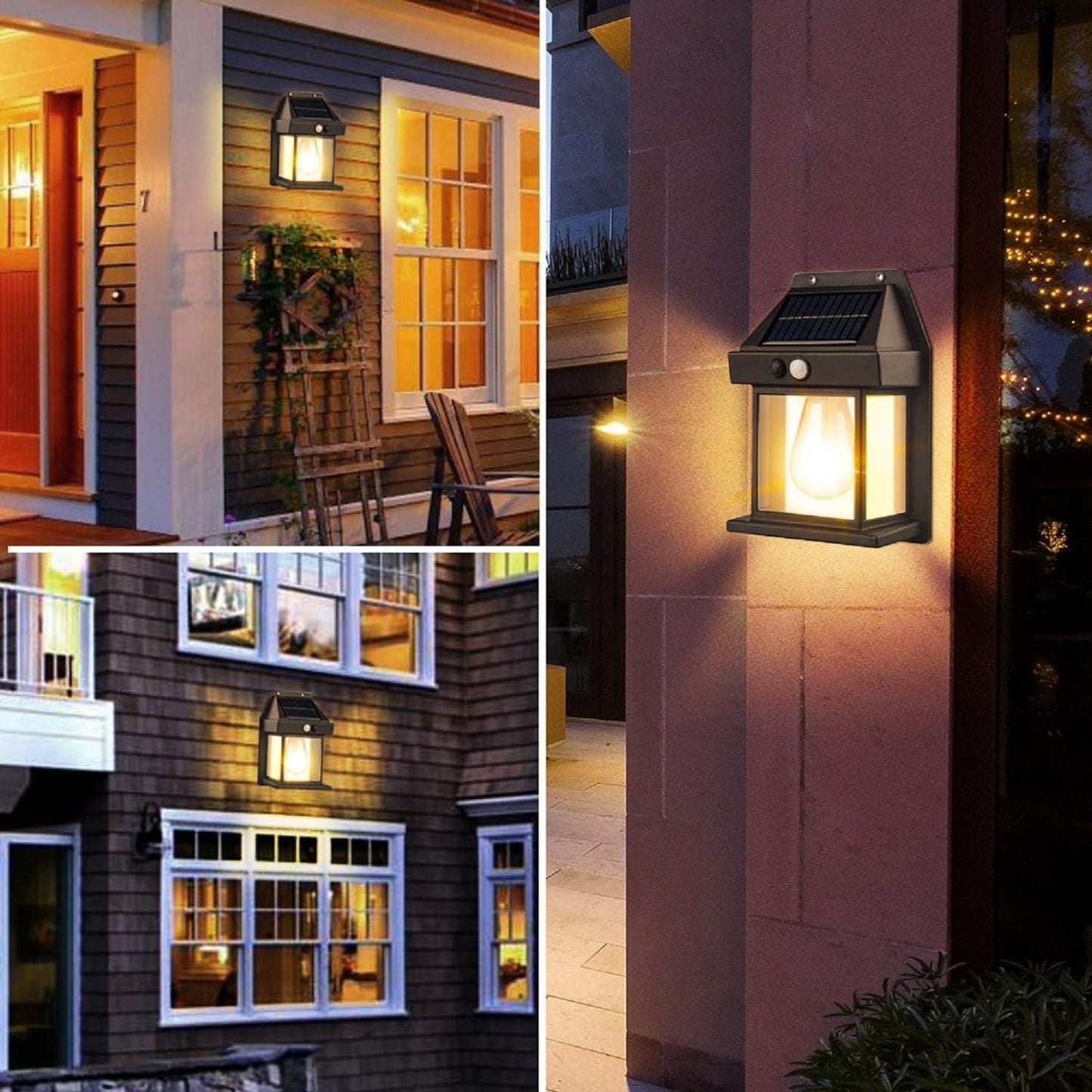 ZooZoo Solar Wall Light (Approx. 480g) - Light Up Your Outdoors with Sustainable Style