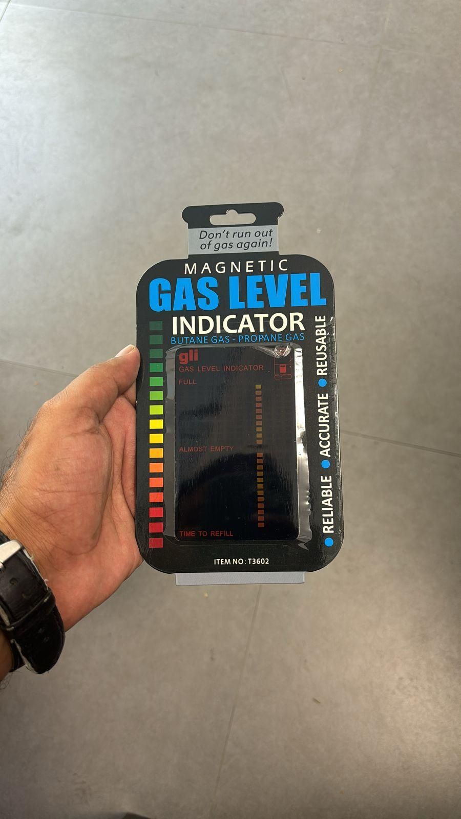 ZooZoo Magnetic Gas Bottle Level Indicator (Pack of 1): Never Run Out of Gas Unexpectedly!