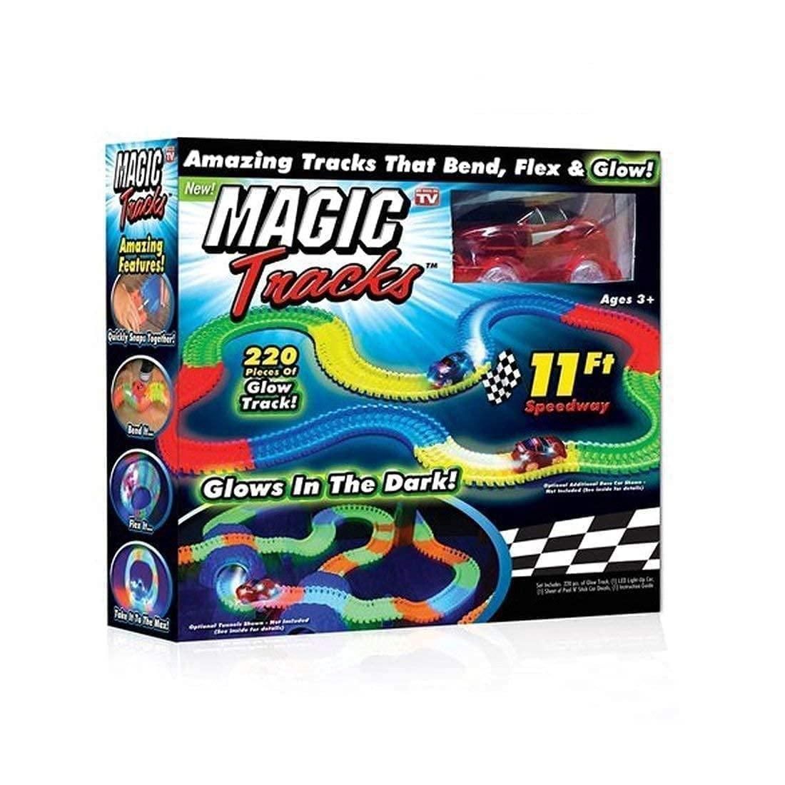 ZooZoo Magic Tracks: The Glowing Racetrack That Bends & Amazes