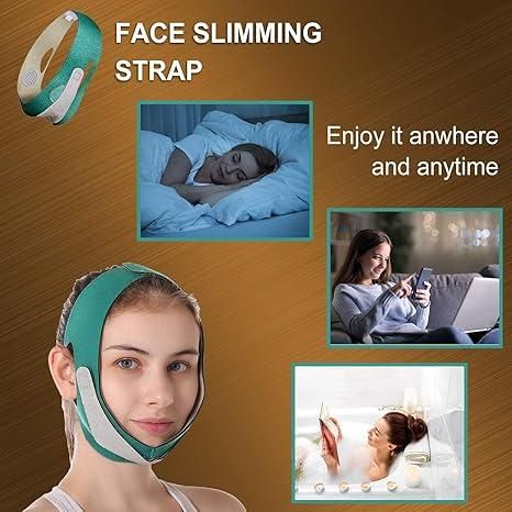 ZooZoo Face Slimming V Line Mask (2 Pack) - Achieve a Defined Look Comfortably (Breathable Material)