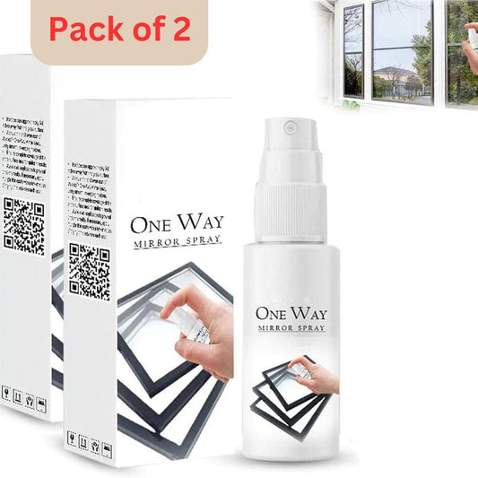 ZooZoo One-Way Mirror Spray (50ml each) - Pack of 2 (Random Color): Create Privacy On Demand