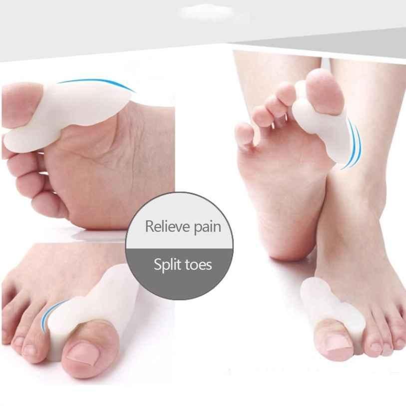 ZooZoo Silicone Toe Separator Pair (50g) - Realign Toes & Improve Foot Comfort (One Size Fits Most, Color May Vary)