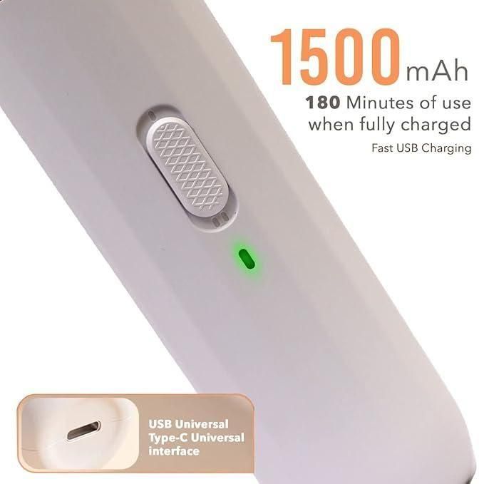 ZooZoo Rechargeable Foot Callus Remover (230g) - Say Goodbye to Rough Heels & Hello to Smooth Feet