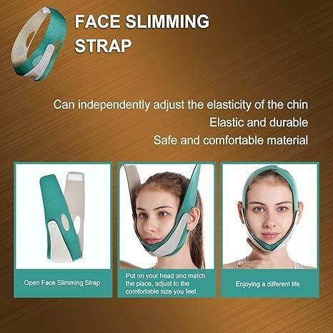 ZooZoo Face Slimming V Line Mask (2 Pack) - Achieve a Defined Look Comfortably (Breathable Material)